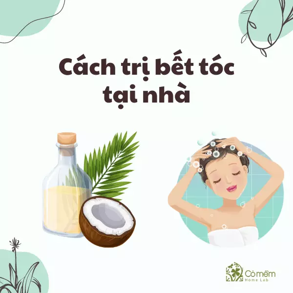 cách trị bết tóc tại nhà