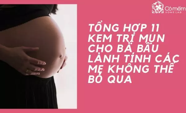 Tổng hợp 9 kem ngừa mụn cho bà bầu lành tính các mẹ không thể bỏ qua