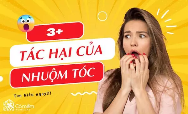 tác hại của nhuộm tóc