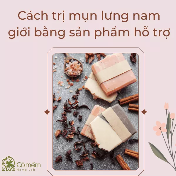 cách trị mụn lưng cho nam