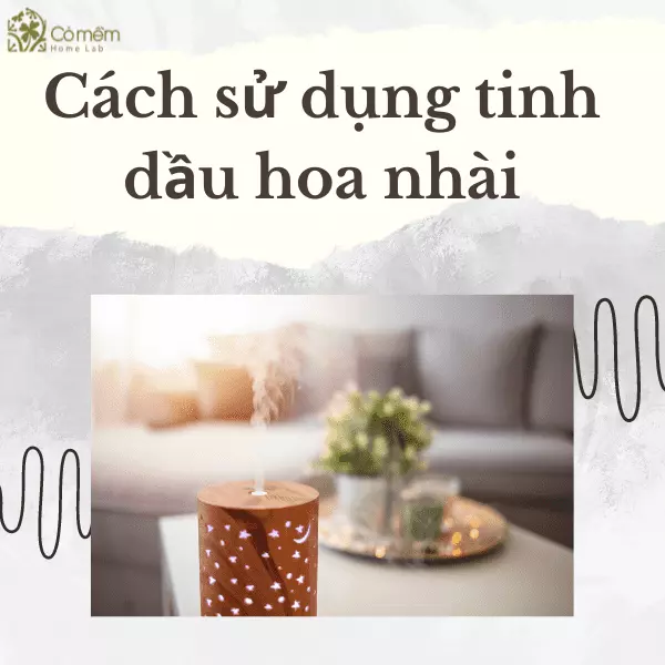 cách sử dụng tinh dầu hoa nhài