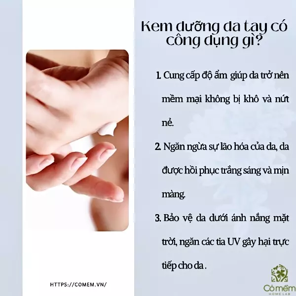 kem dưỡng da tay tốt