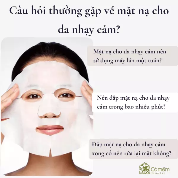 mặt nạ cho da nhạy cảm mụn