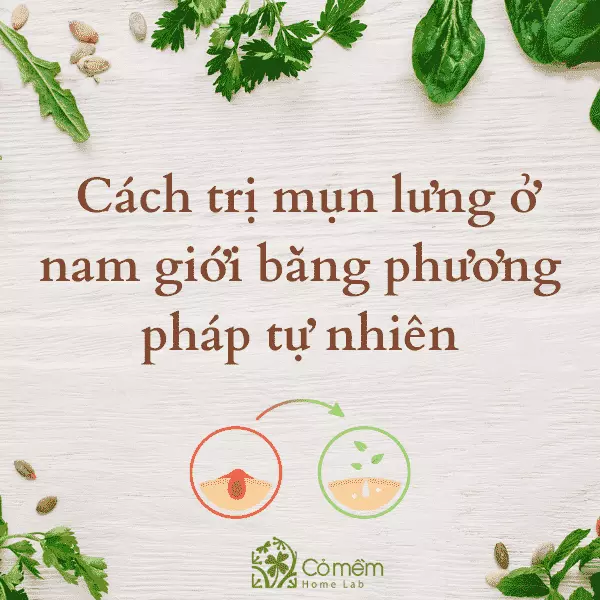 trị mụn lưng cho nam