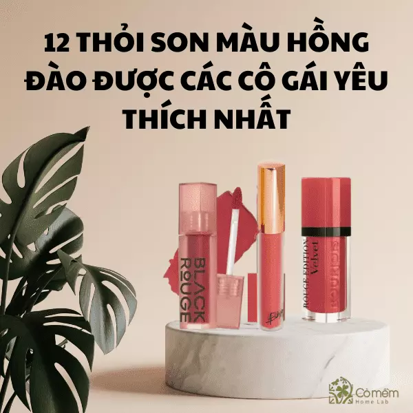 màu son hồng đào