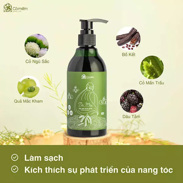 review dầu gội làm phồng tóc