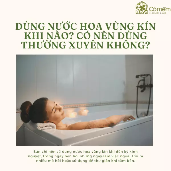 sử dụng nước hoa vùng kín có tốt không