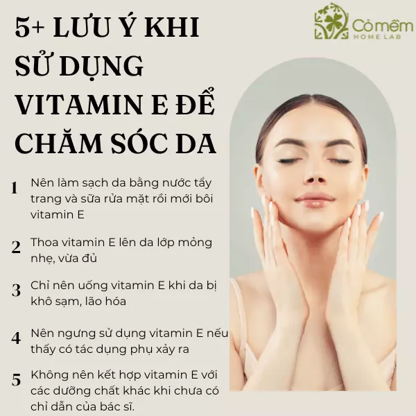 Vitamin E nào tốt cho da mặt? Top sản phẩm và cách sử dụng hiệu quả