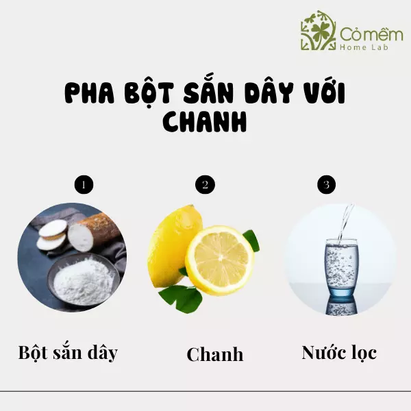 uống bột sắn dây đúng cách