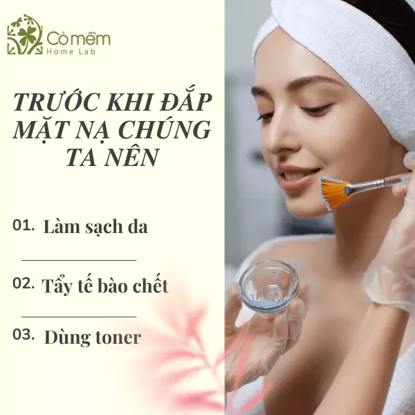 đắp mặt nạ đúng cách