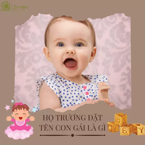 họ trương đặt tên con gái là gì