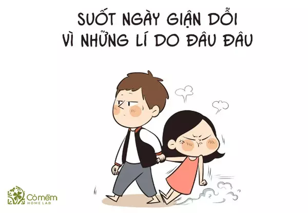 ảnh xin lỗi người yêu cute