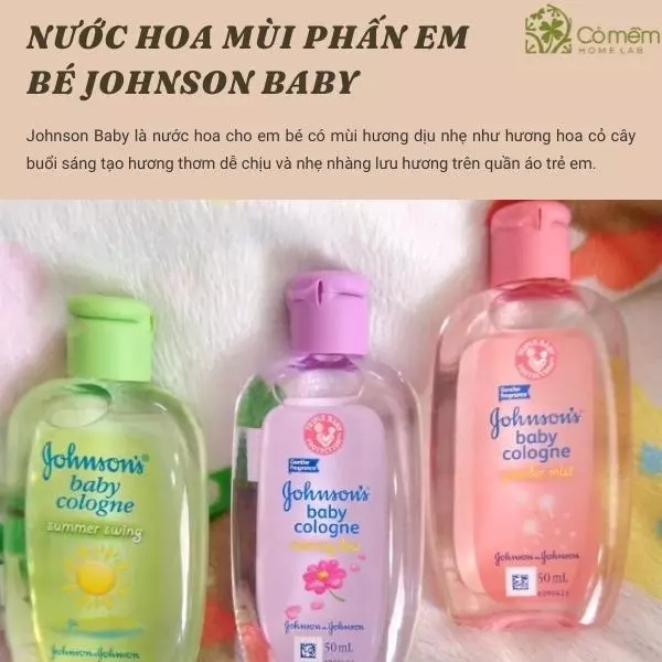 nước hoa mùi phấn em bé