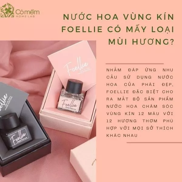 nước hoa vùng kín foellie mùi nào thơm nhất