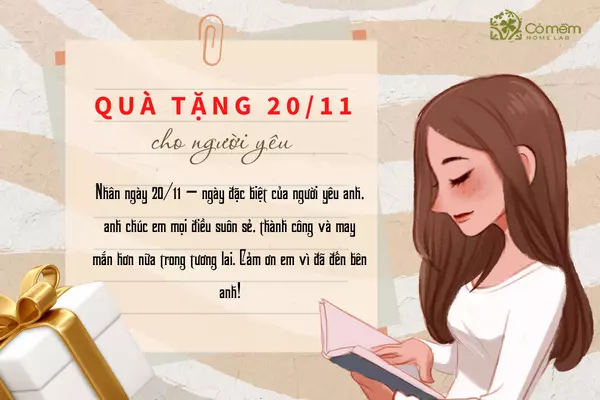 quà tặng 20/11 cho cô giáo mầm non