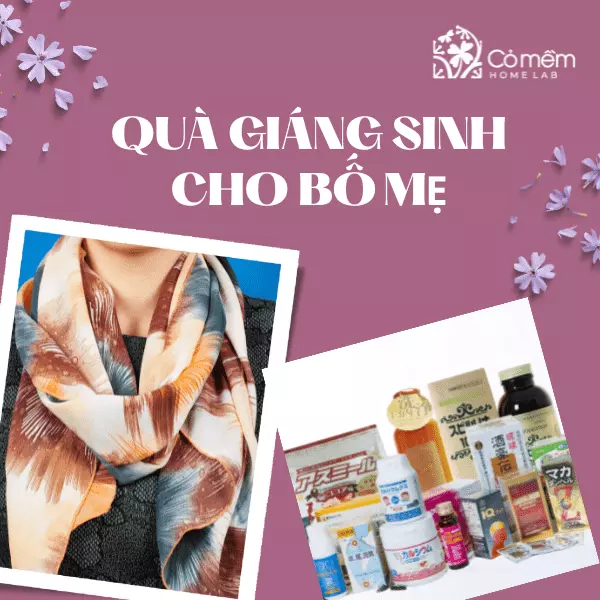 quà giáng sinh cho bố mẹ