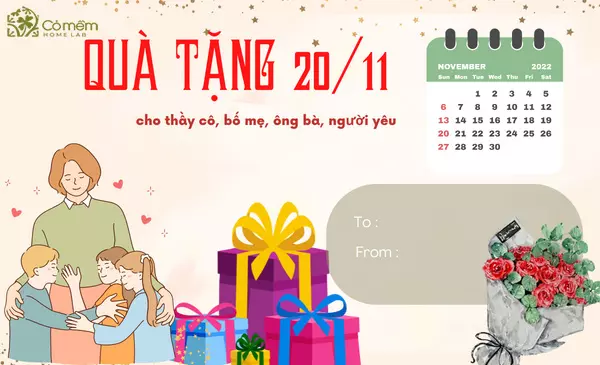 quà tặng 20/11