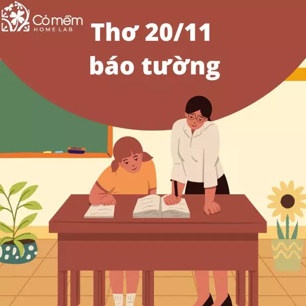 thơ 20/11 báo tường