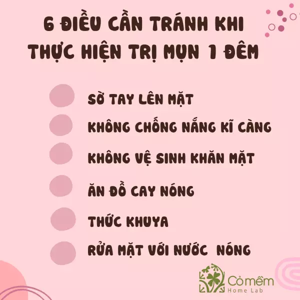 hết thâm mụn trong 1 đêm