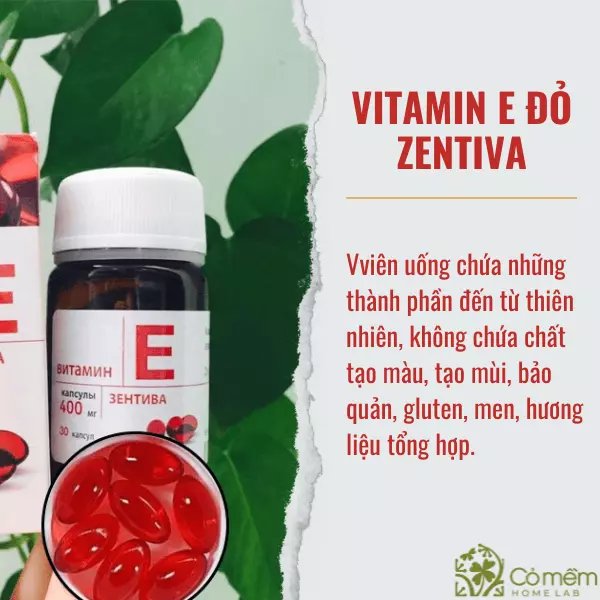 công dụng vitamin e cho da mặt