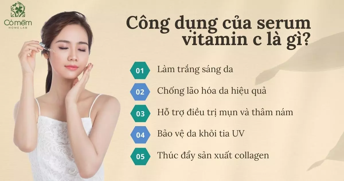 cách dùng serum vitamin c