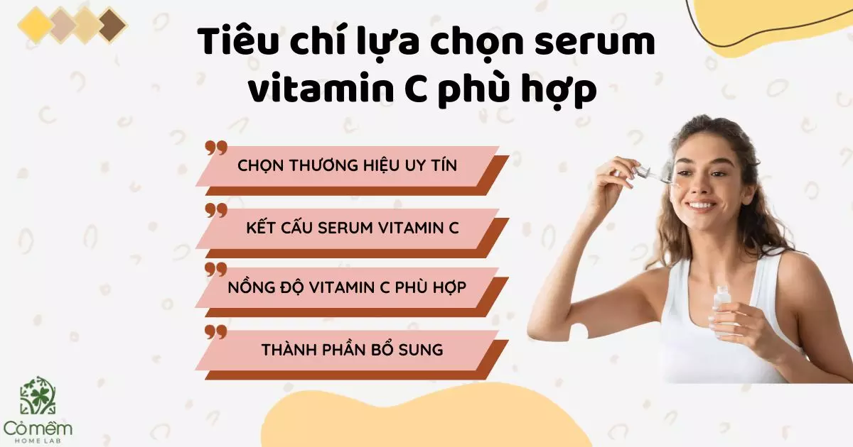 cách dùng serum vitamin c