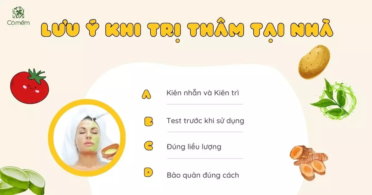 cách trị thâm mụn tại nhà