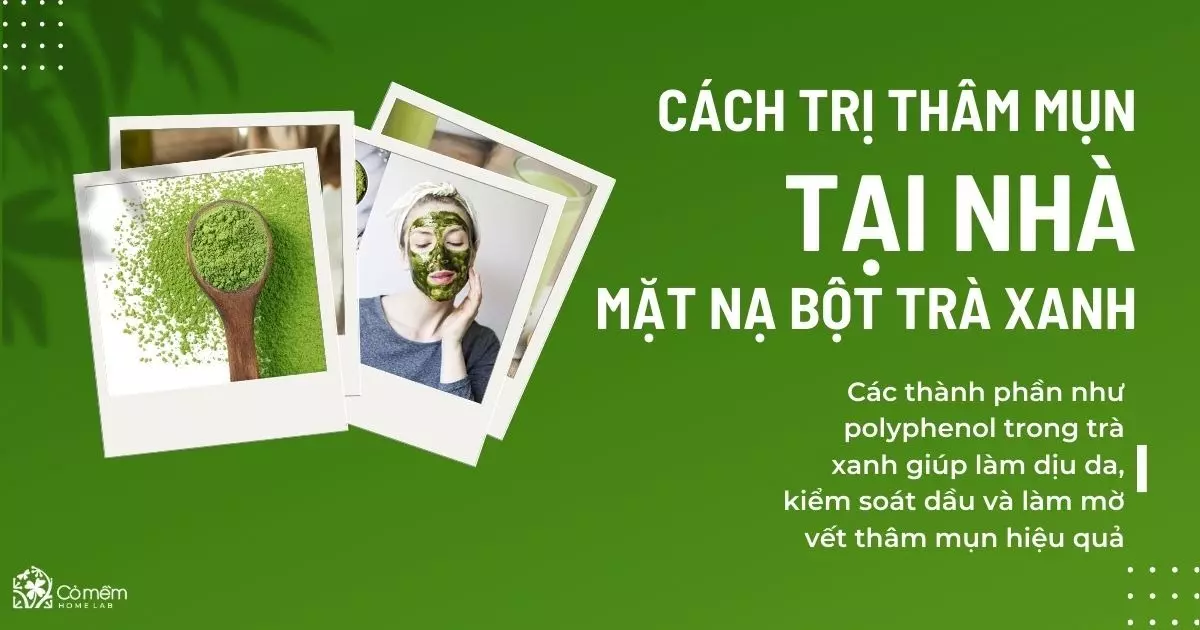 cách trị thâm mụn tại nhà