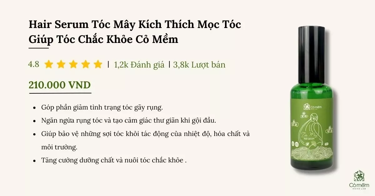 dầu gội kích thích mọc tóc