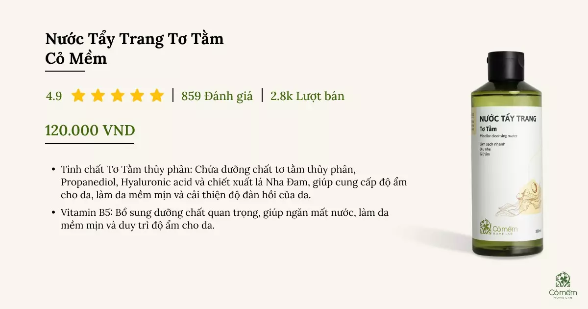 nước tẩy trang giá rẻ