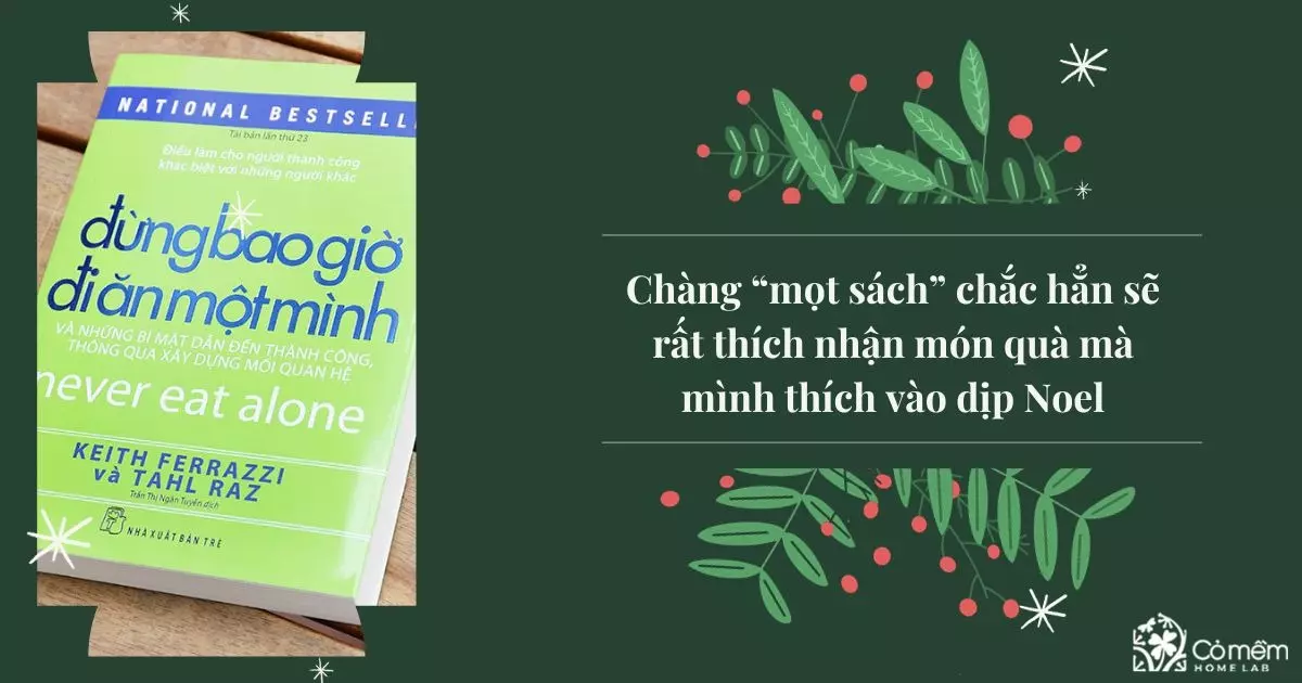 quà giáng sinh cho bạn trai