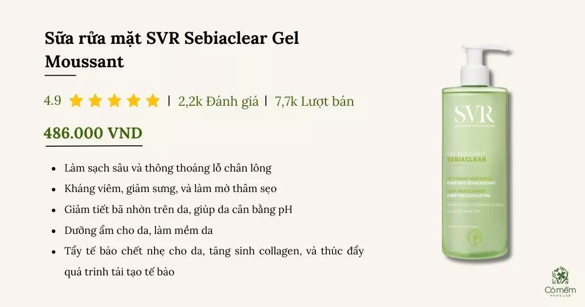 review sữa rửa mặt