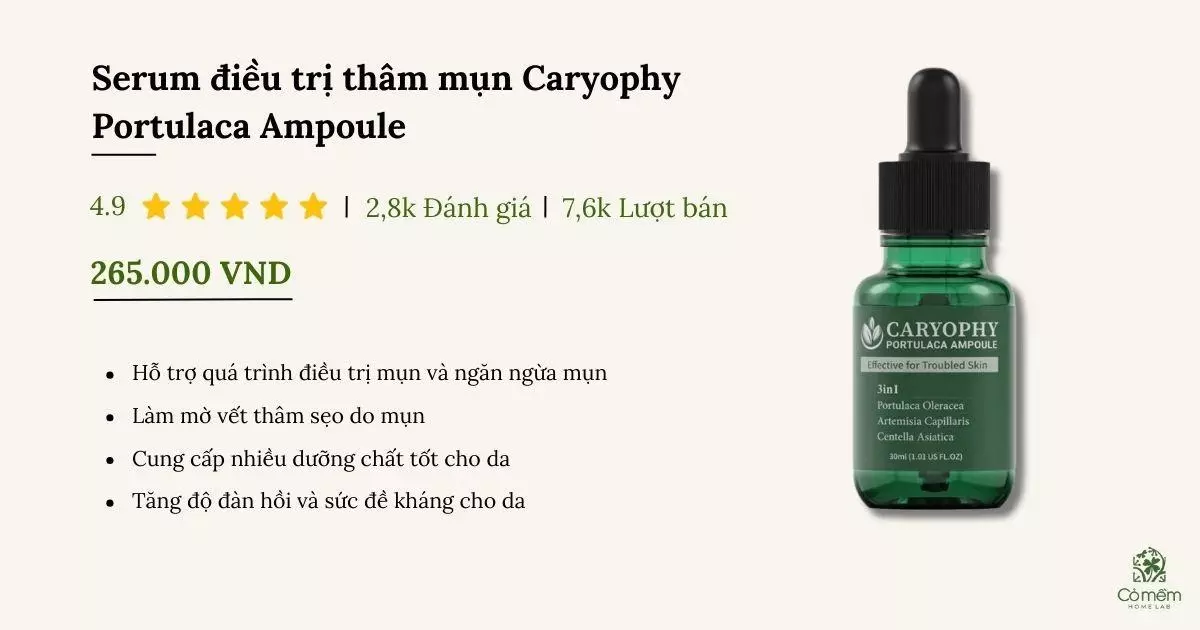 serum trị thâm mụn