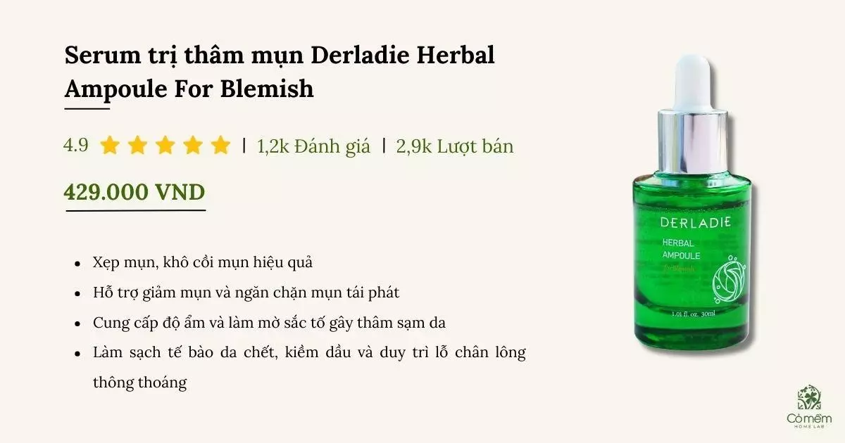 serum trị thâm mụn