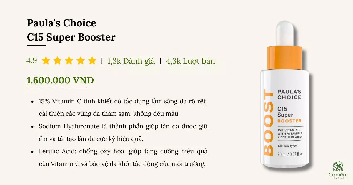 serum vitamin c cho người mới bắt đầu