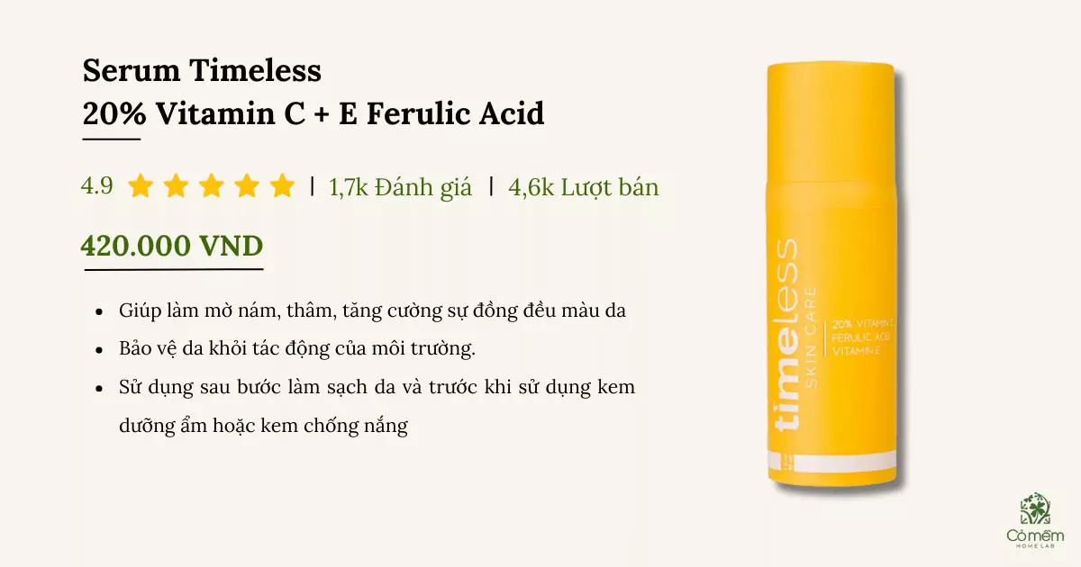 serum vitamin c cho người mới bắt đầu