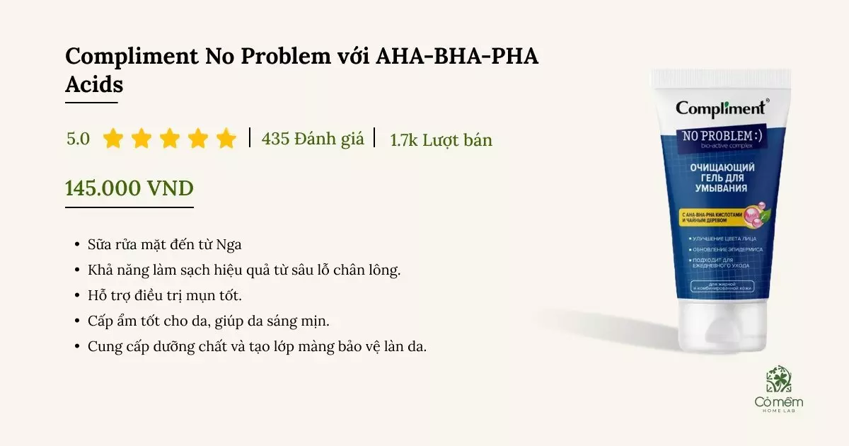 sữa rửa mặt da hỗn hợp