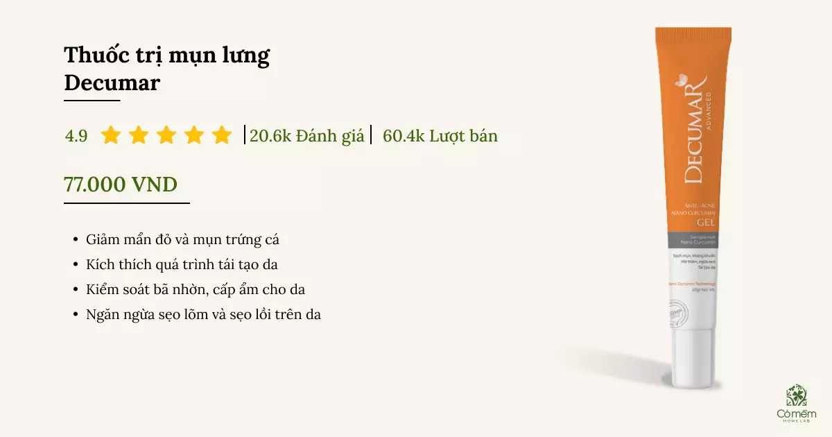 thuốc trị mụn lưng