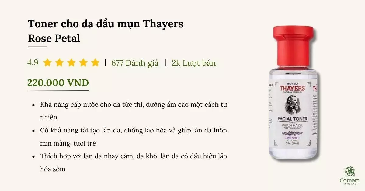 toner cho da dầu mụn