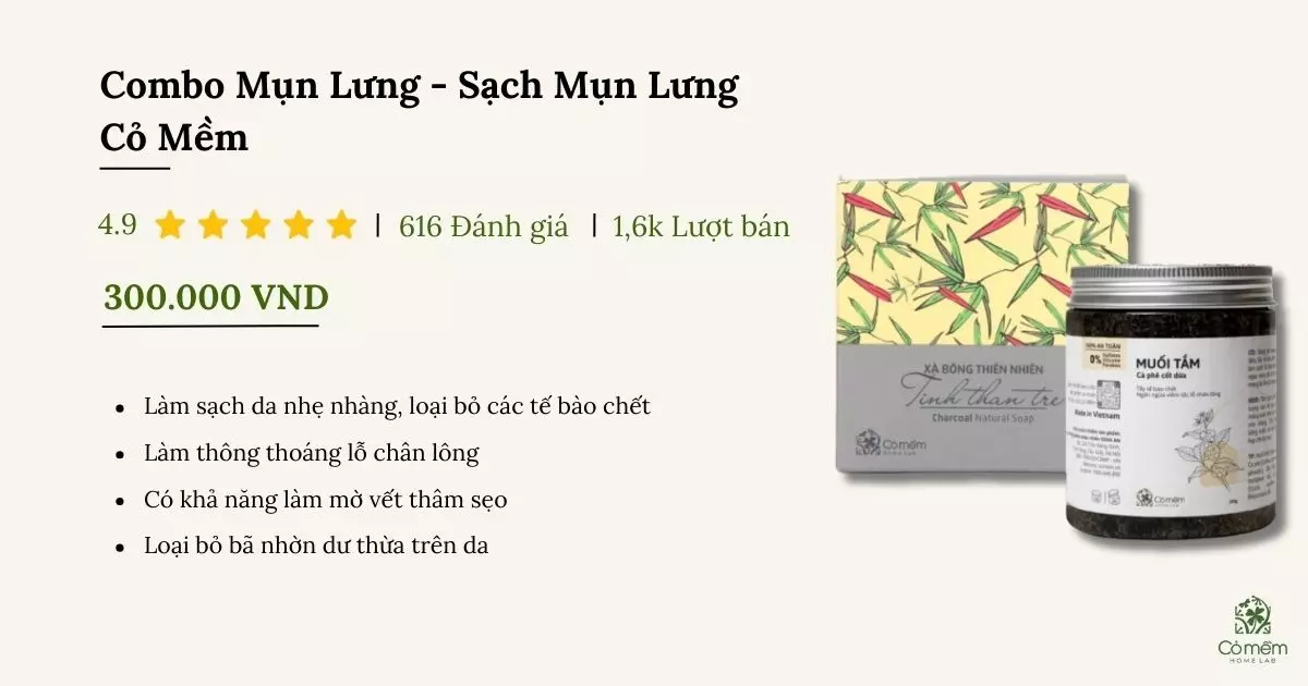 trị mụn lưng