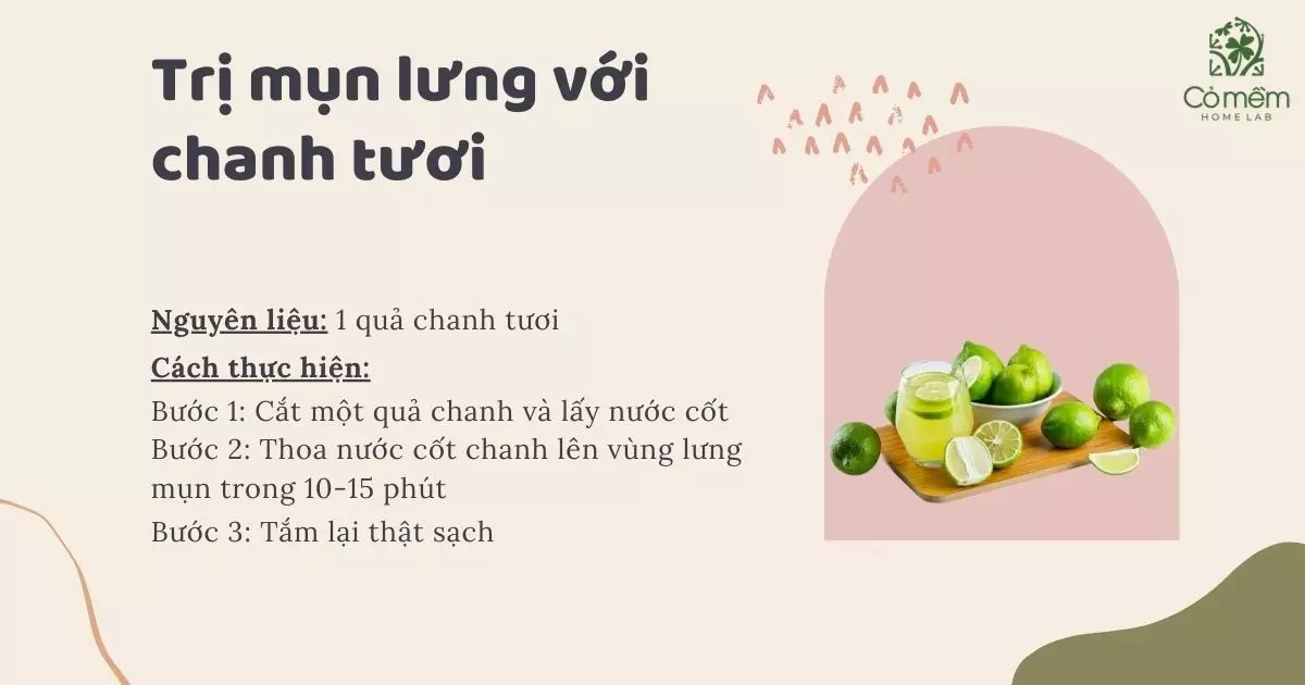 trị mụn lưng