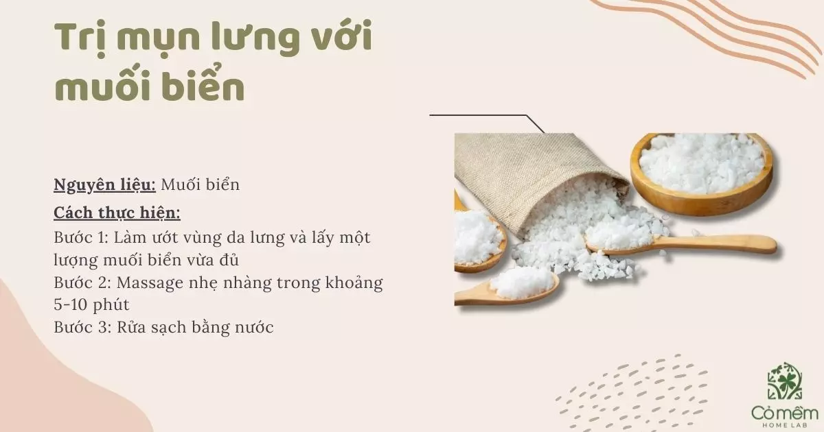 trị mụn lưng