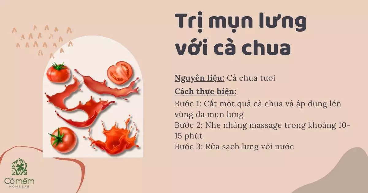 trị mụn lưng