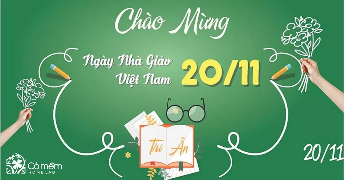 viết thiệp 20/11