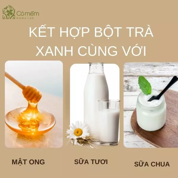 tác dụng của bột trà xanh đối với da