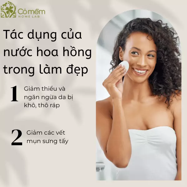 nước hoa hồng toner có tác dụng gì