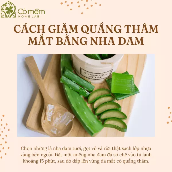 cách làm giảm quầng thâm mắt