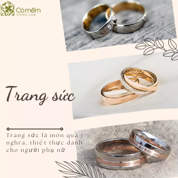 Trang sức là món quà kỷ niệm ngày yêu nhau mang ý nghĩa thiết thực