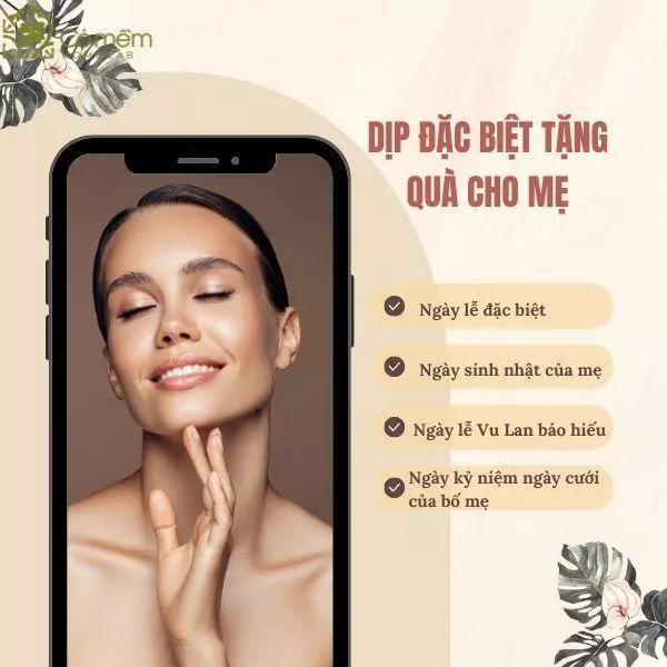 Quà tặng dịp đặc biệt cho mẹ