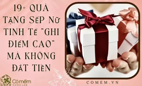 quà tặng sếp nữ